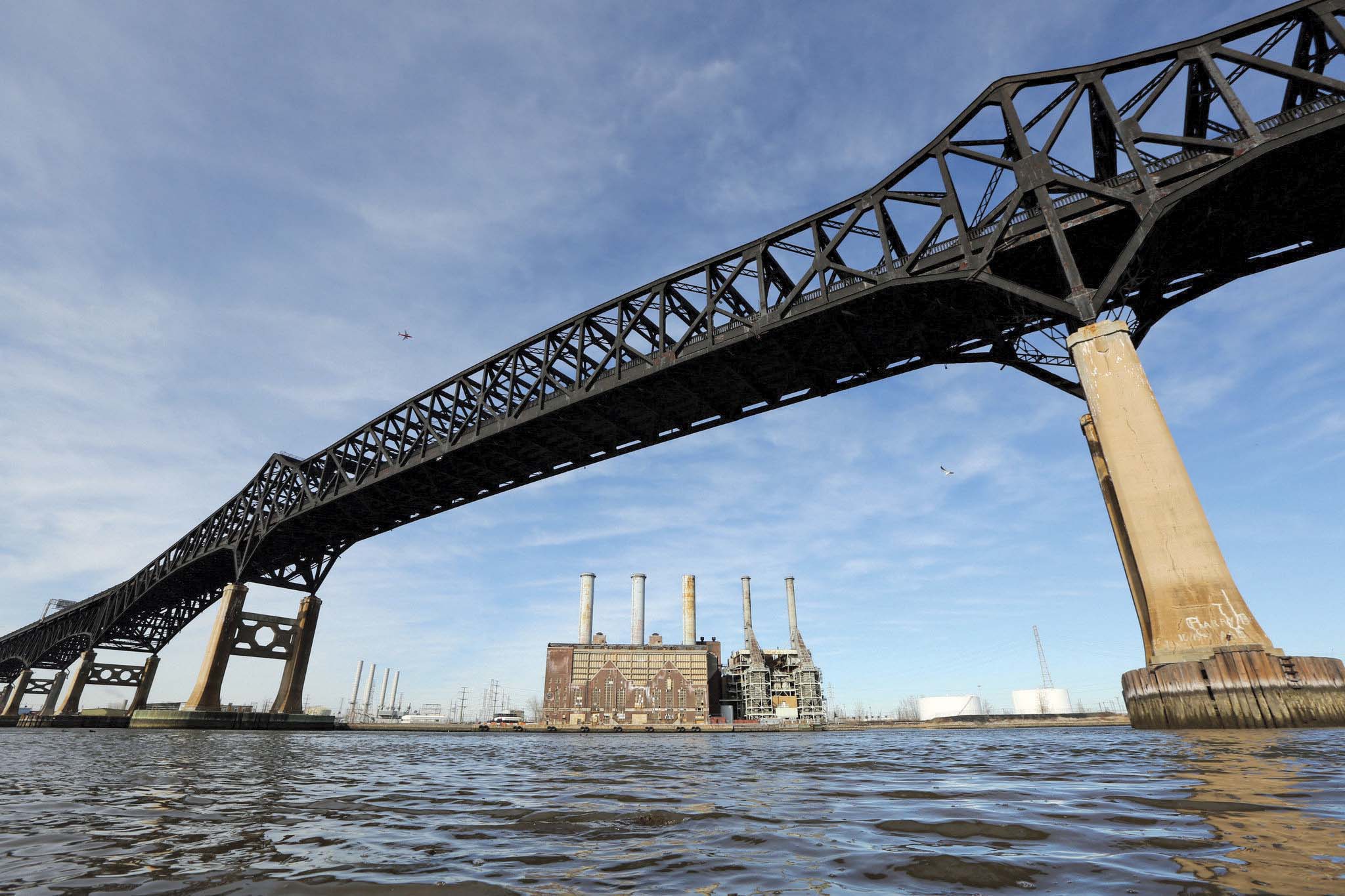 The Pulaski Skyway, a key link between New York and New Jersey