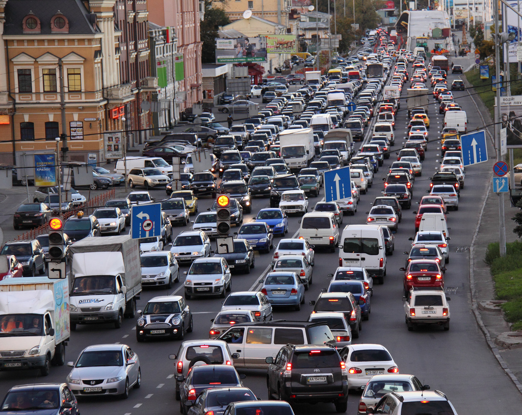Ukraine Kiev Traffic