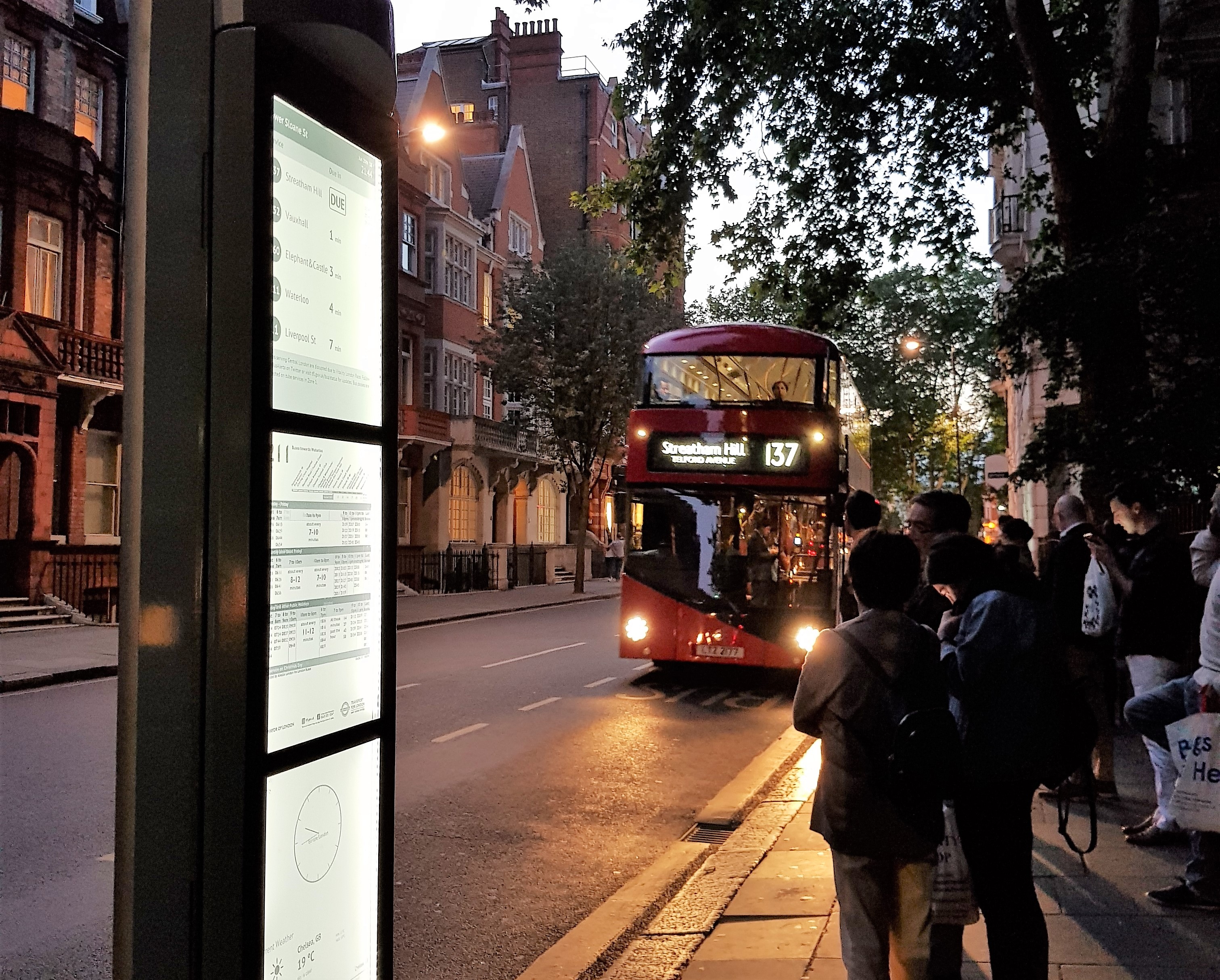Papercast trials e-paper displays in London (Source: Papercast)