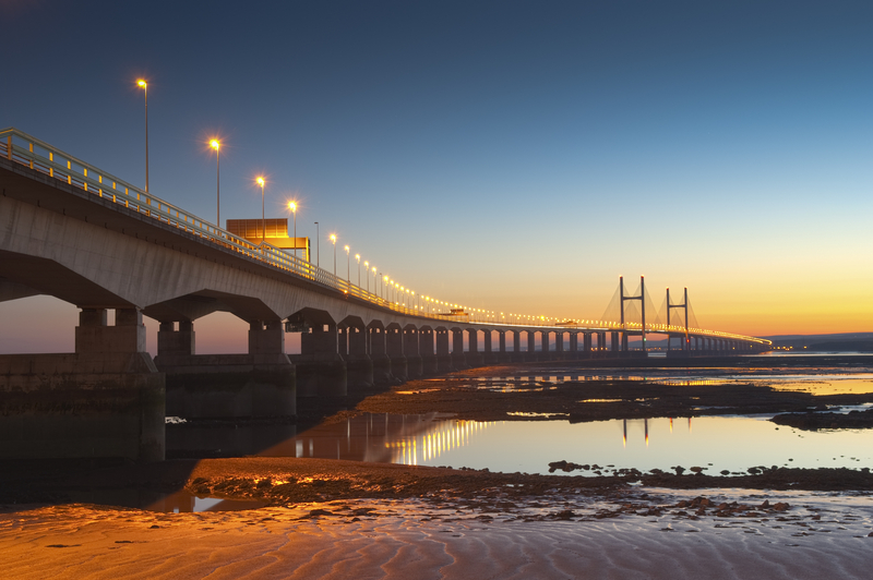The Severn Bridge: one of the major transport links between Wales and England (© Matthew Dixon | Dreamstime.com)