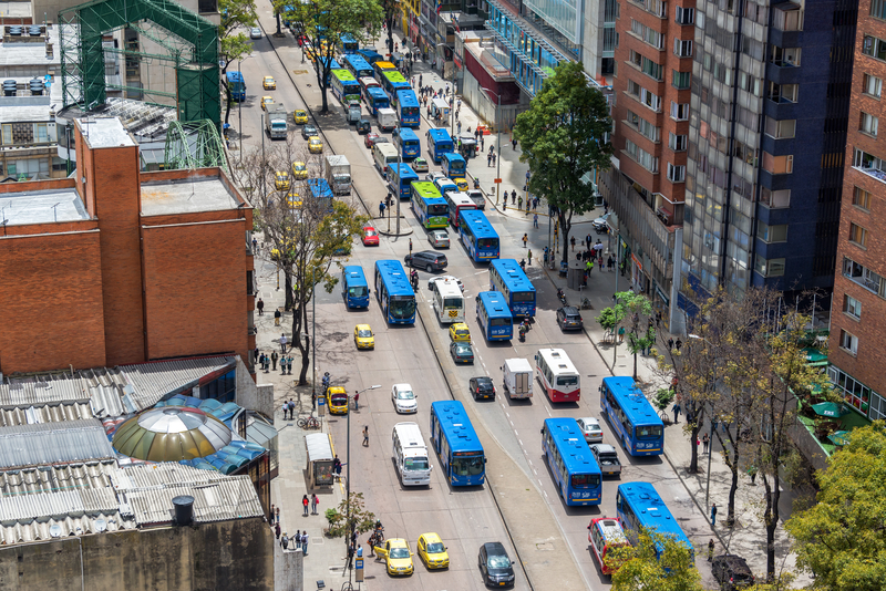Inrix ranks Bogota as the most congested city in the world (Source: © Jesse Kraft | Dreamstime.com)
