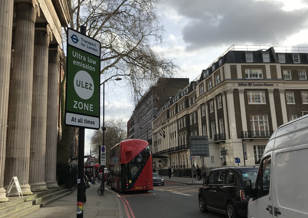 Initiatives such as London’s ULEZ are designed to reduce particulates