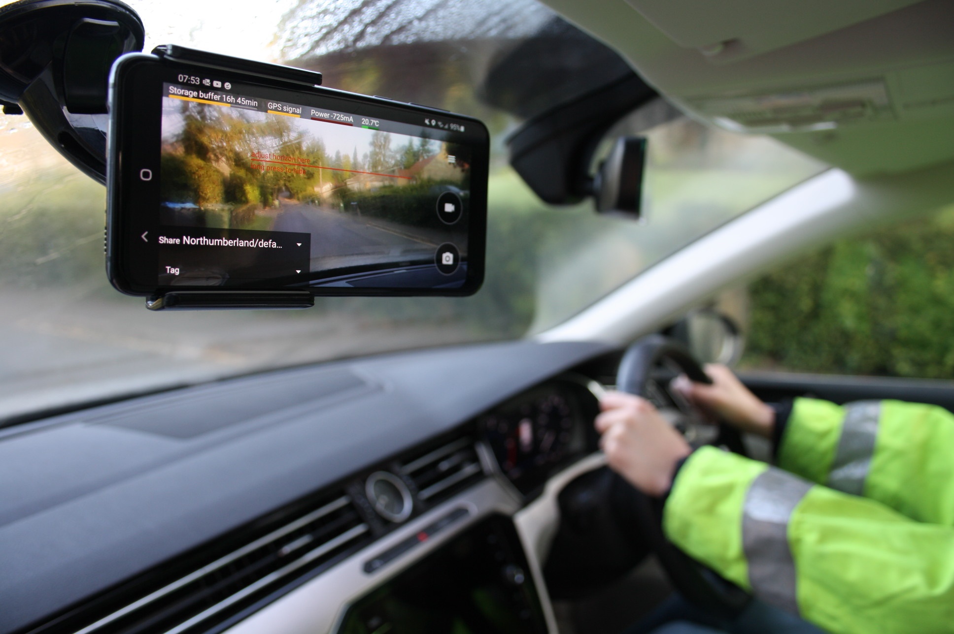 The RoadAI system combines live road video with state-of the-art analytics for carrying out road inspections (Vaisala)