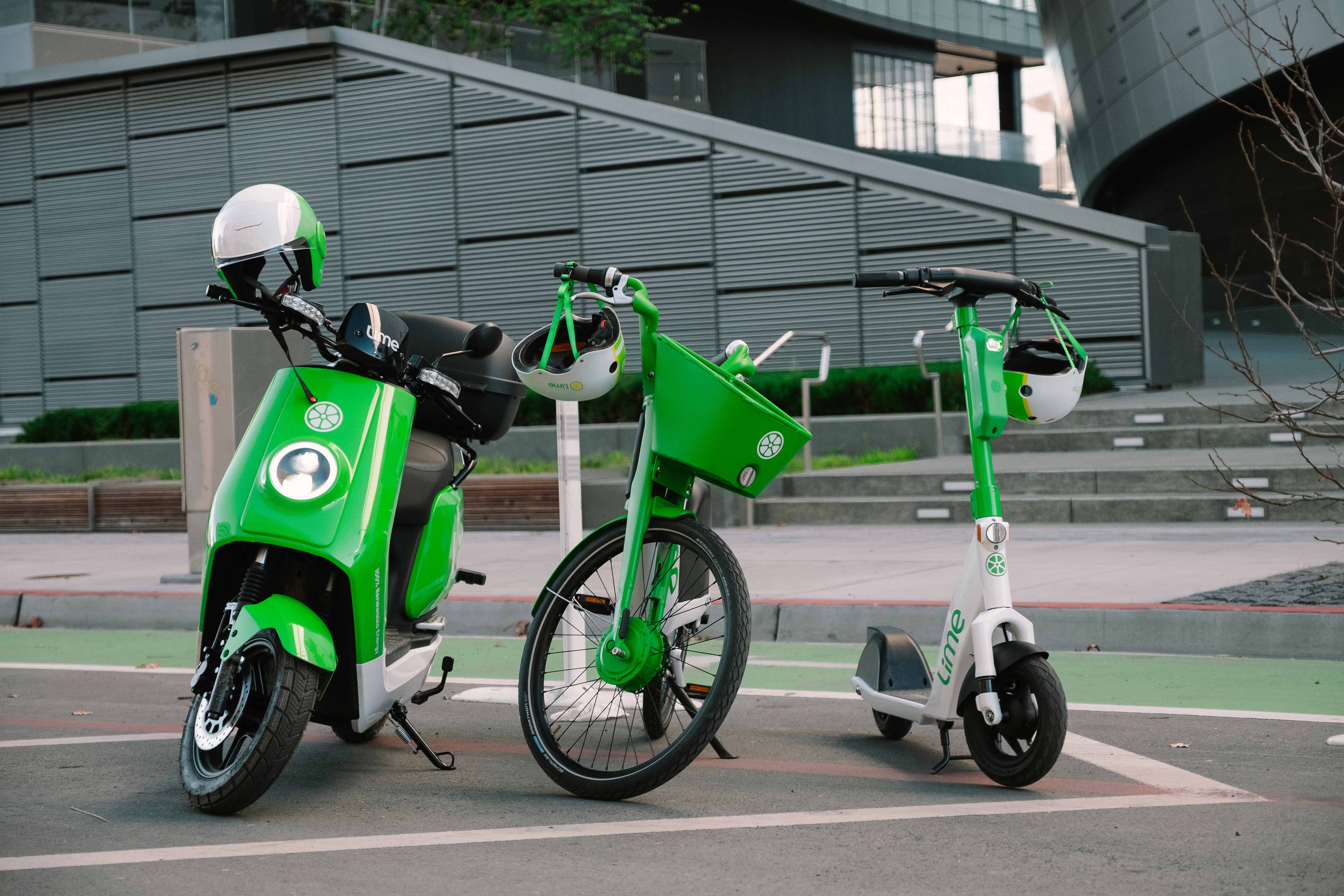Lime says its full transportation service helps to reduce car trips under five miles (Credit: Lime)