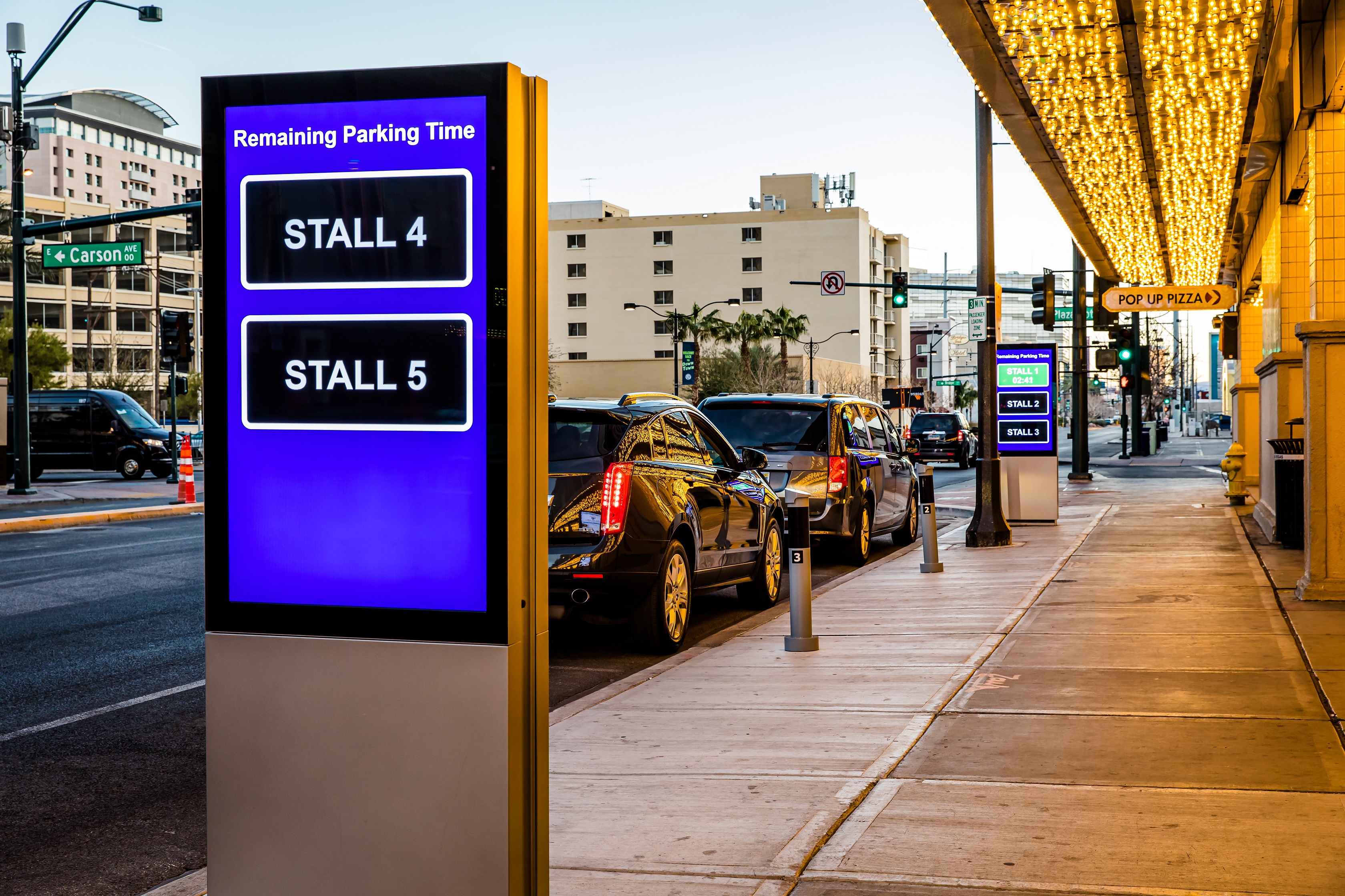 Cox says kiosks utilise tech to better manage kerb loading zones for taxis and ride-shares (Credit – Cox Communications)
