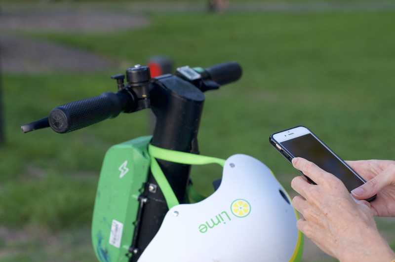 Lime scooters app Google Pay Apple Pay