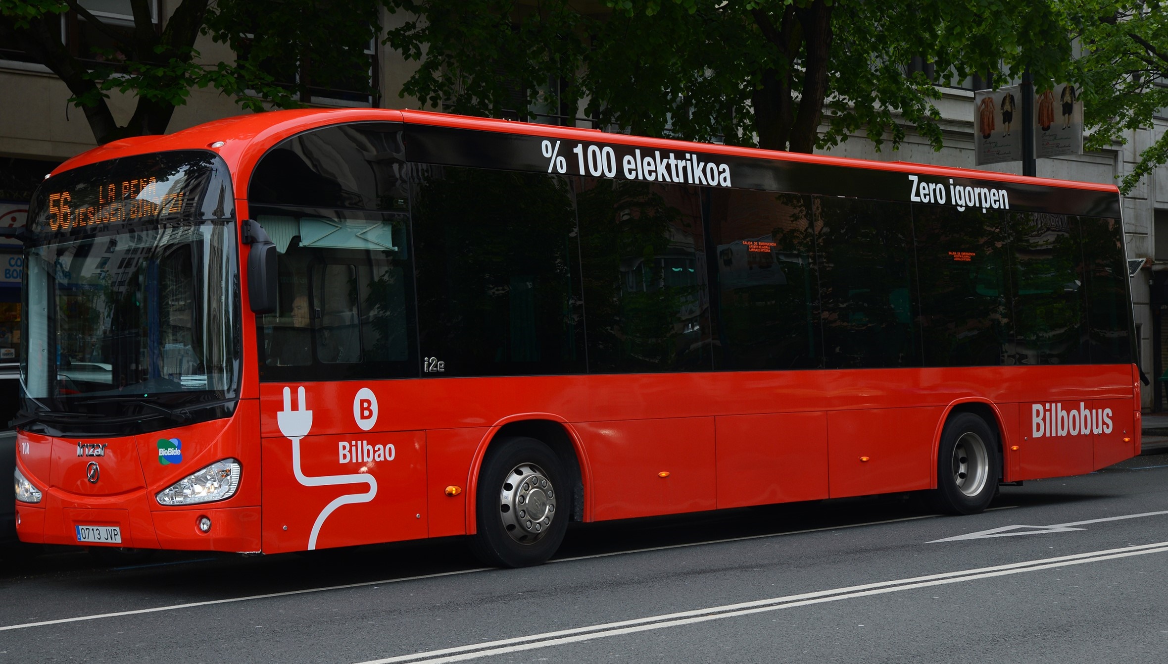 Masabi says single bus trips cost €1.35 (Credit – Bilbobus)