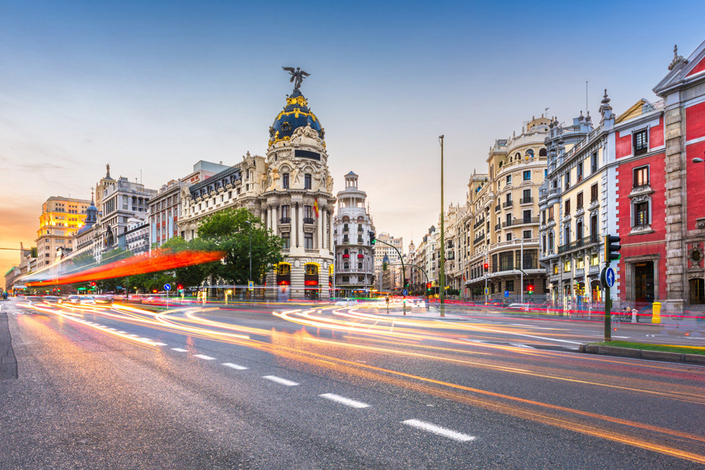 Madrid traffic management