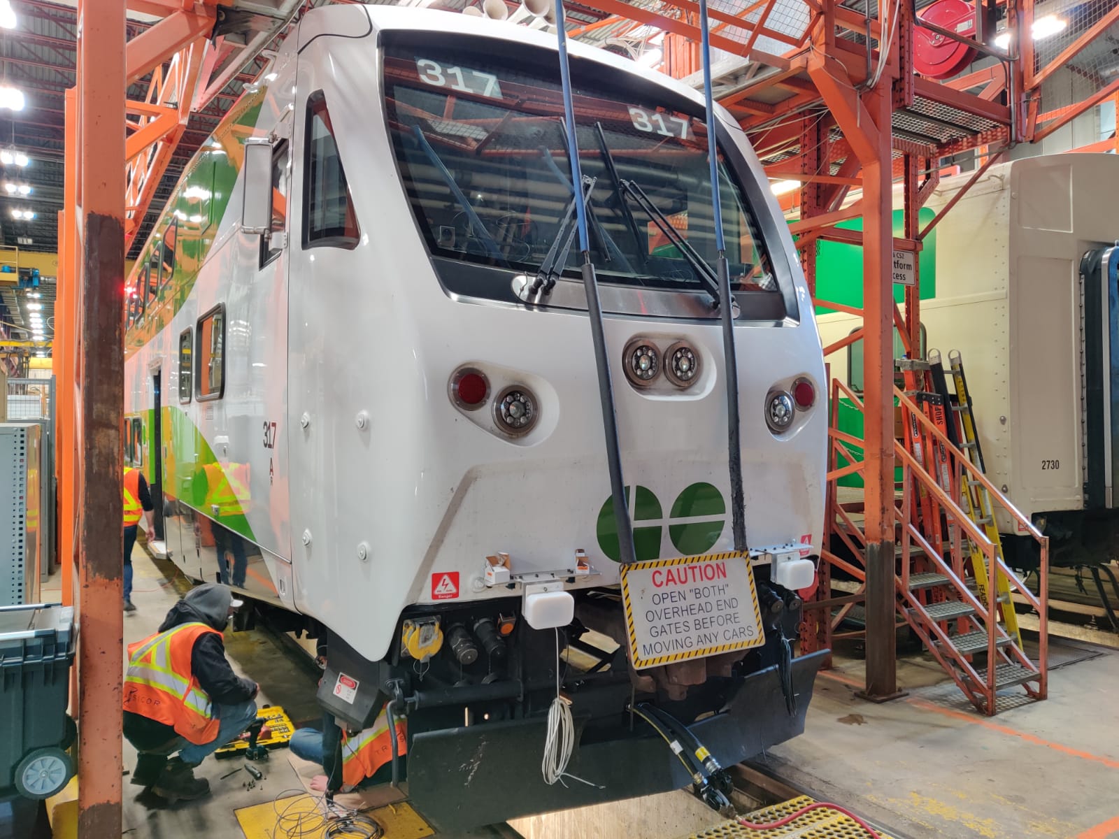 Invision AI Thales Metrolinx Go Train sensing capabilities rail systems