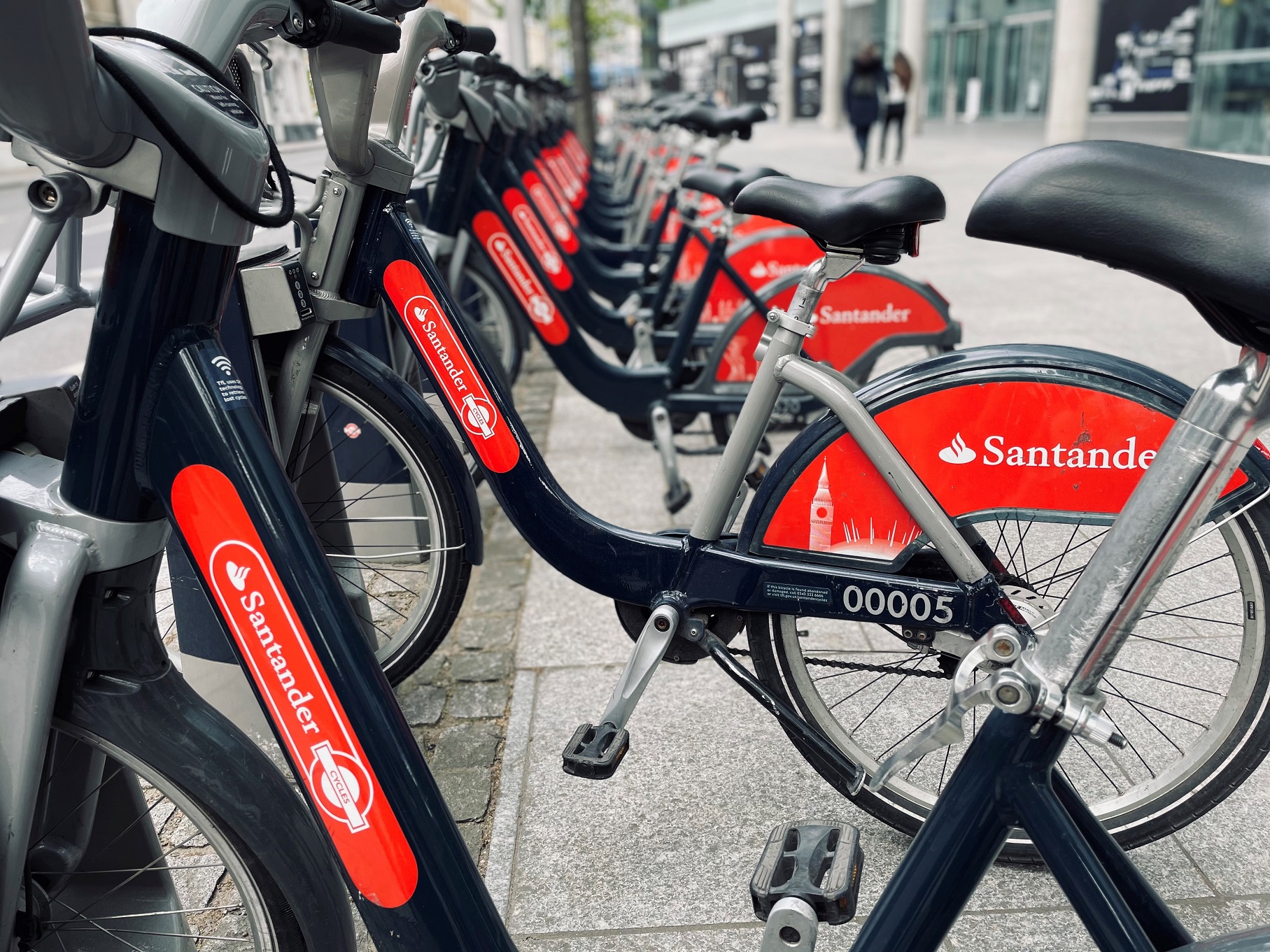 Bike-share London micromobility Santander (© ITS International)