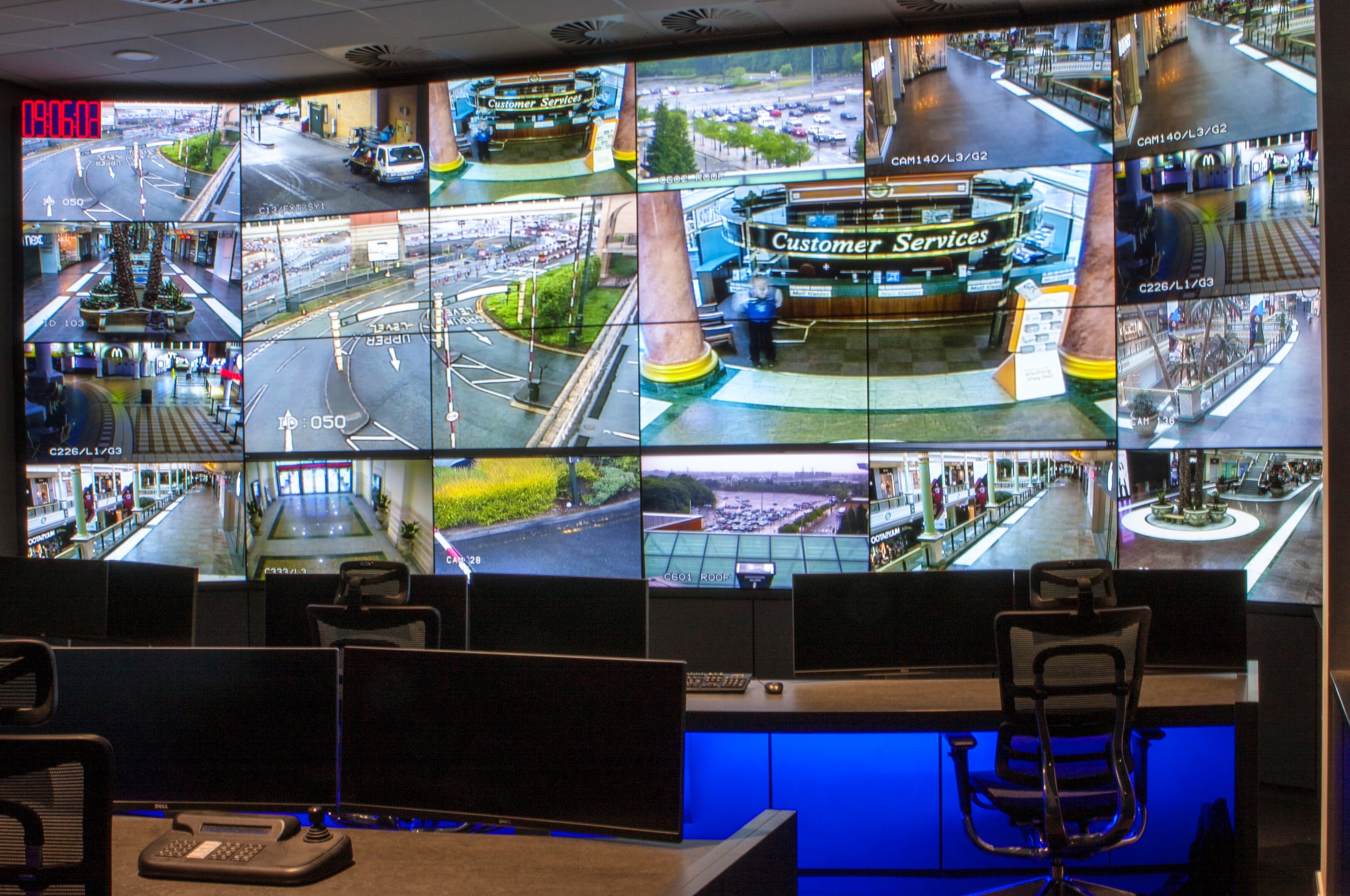 Ultimate Visual Solutions Lucidity video wall controller CCTV traffic control room
