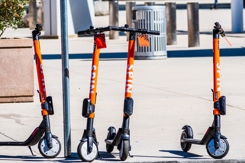Moovit Spin electric scooters UK Germany Spain Covid-19 restrictions