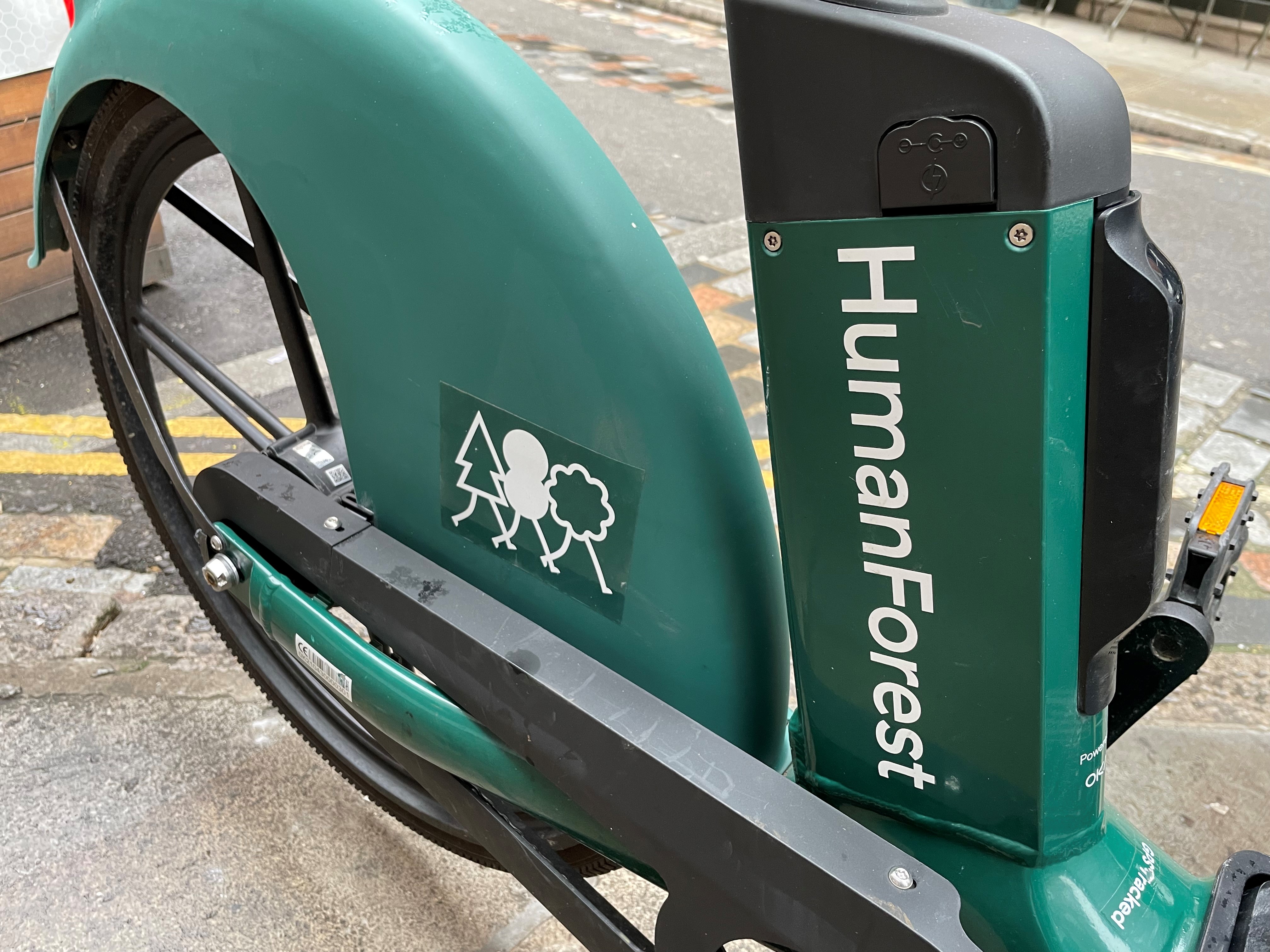 HumanForest e-bike micromobility climate change