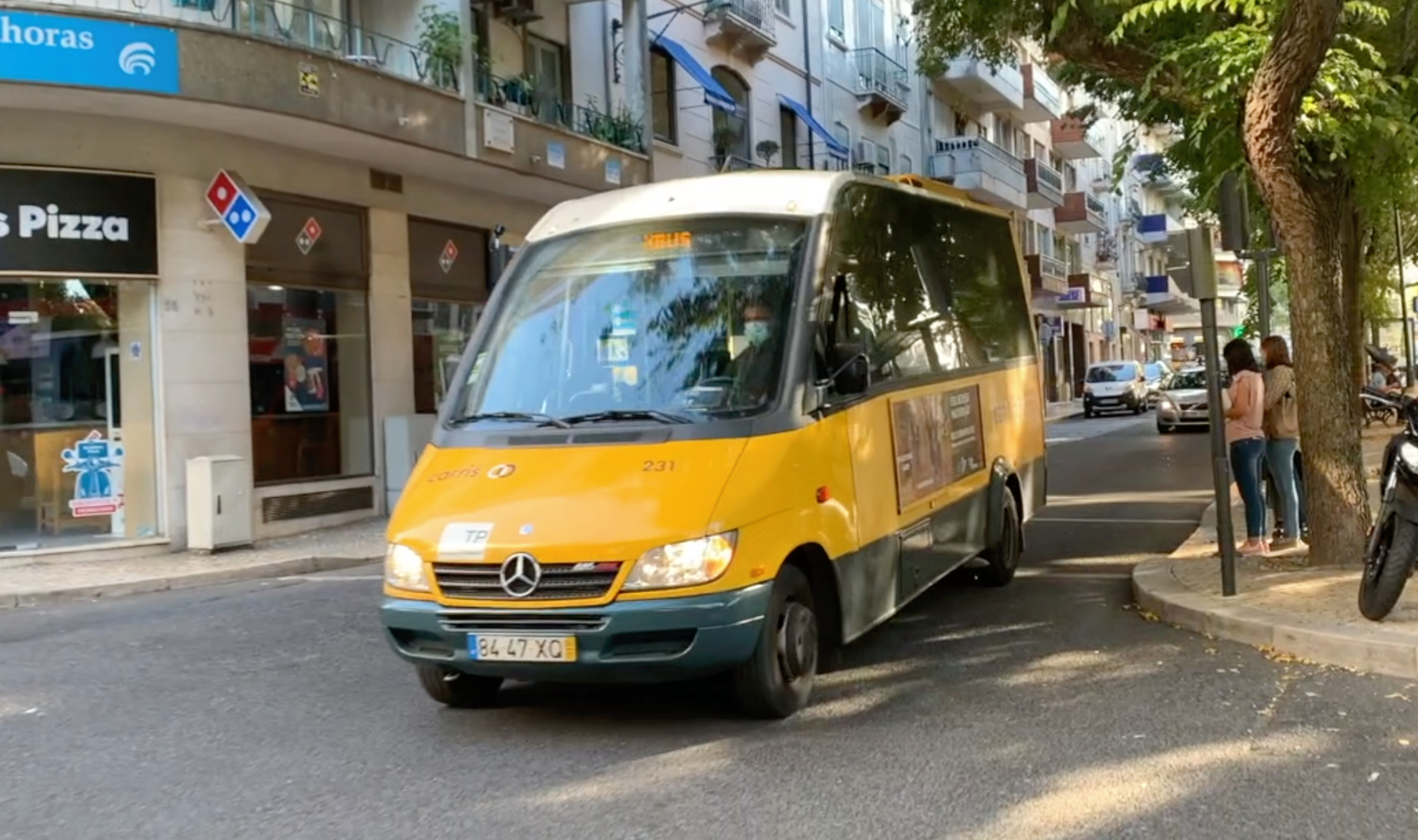 Shotl XBus app Carris Ride Now Lisbon Portugal  demand responsive transit Avenidas Novas