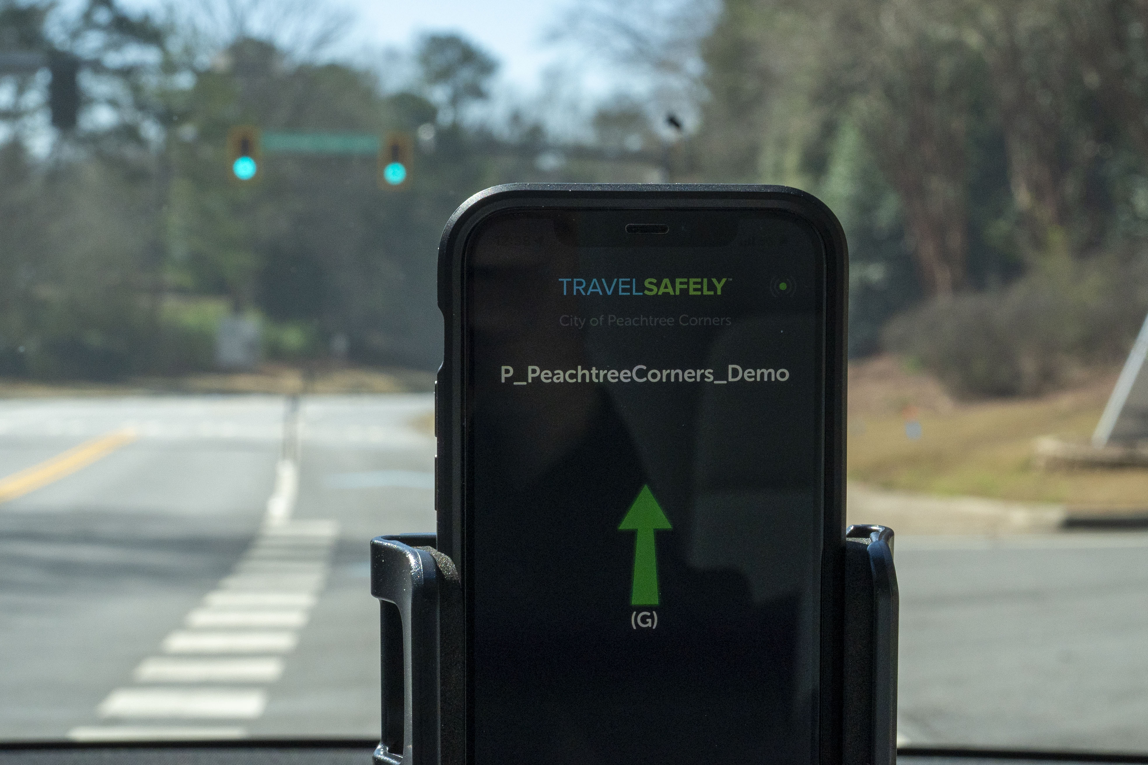 Peachtree Corners T-Mobile Applied Information Temple 5G-connected vehicle technology