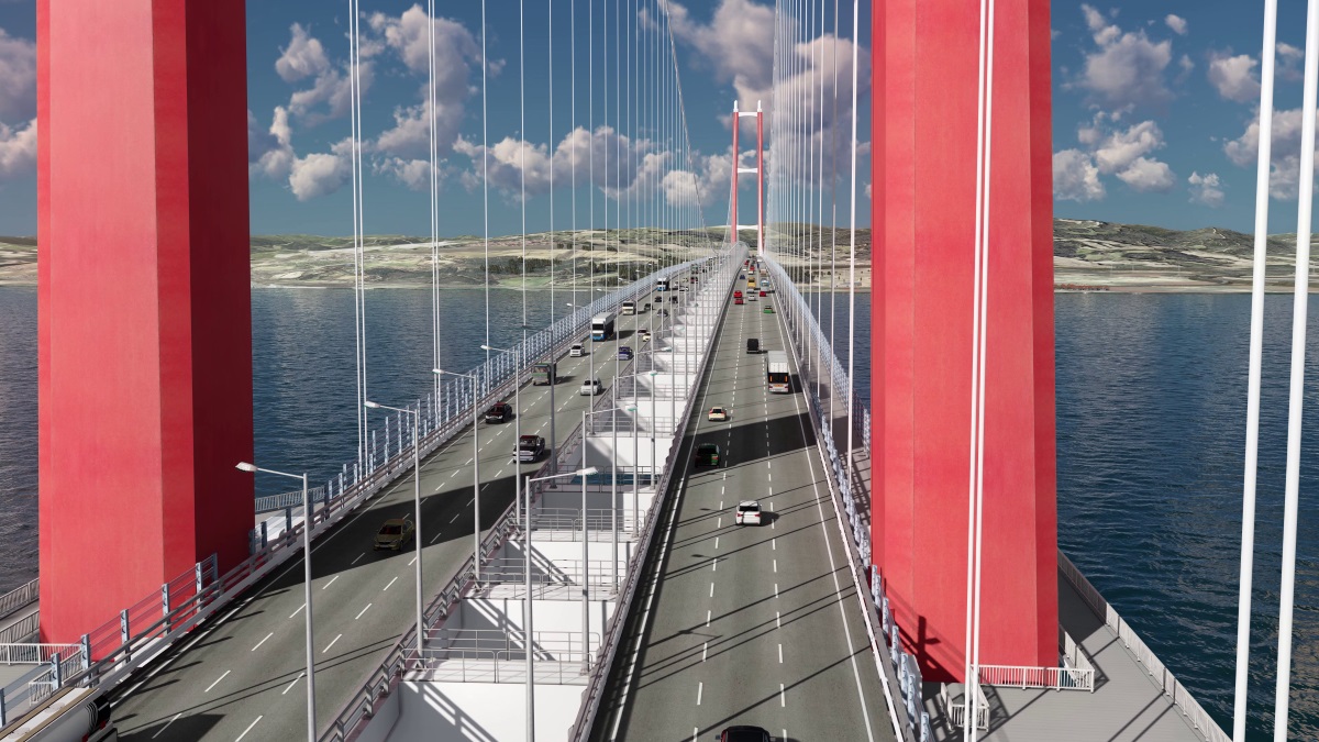 Camera tech Turkey bridge traffic control image: Teledyne Flir