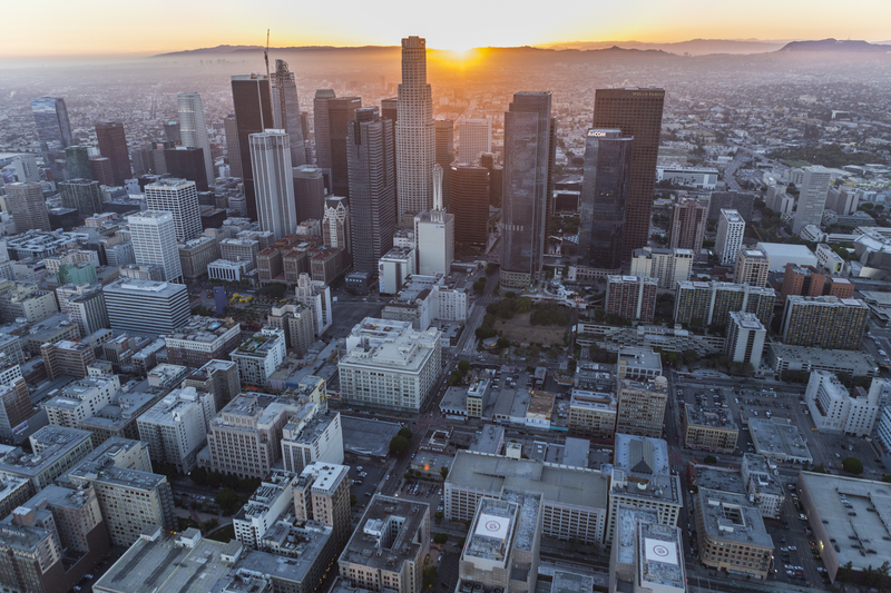 decarbonisation resilience equity transportation Los Angeles © trekandshoot | Dreamstime.com