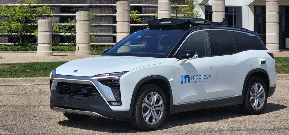 Mobileye NIO ES8 autonomous vehicles safety driver (image credit: Mobileye)