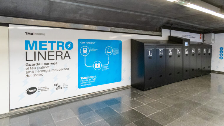 EV charging Barcelona metro decarbonisation 