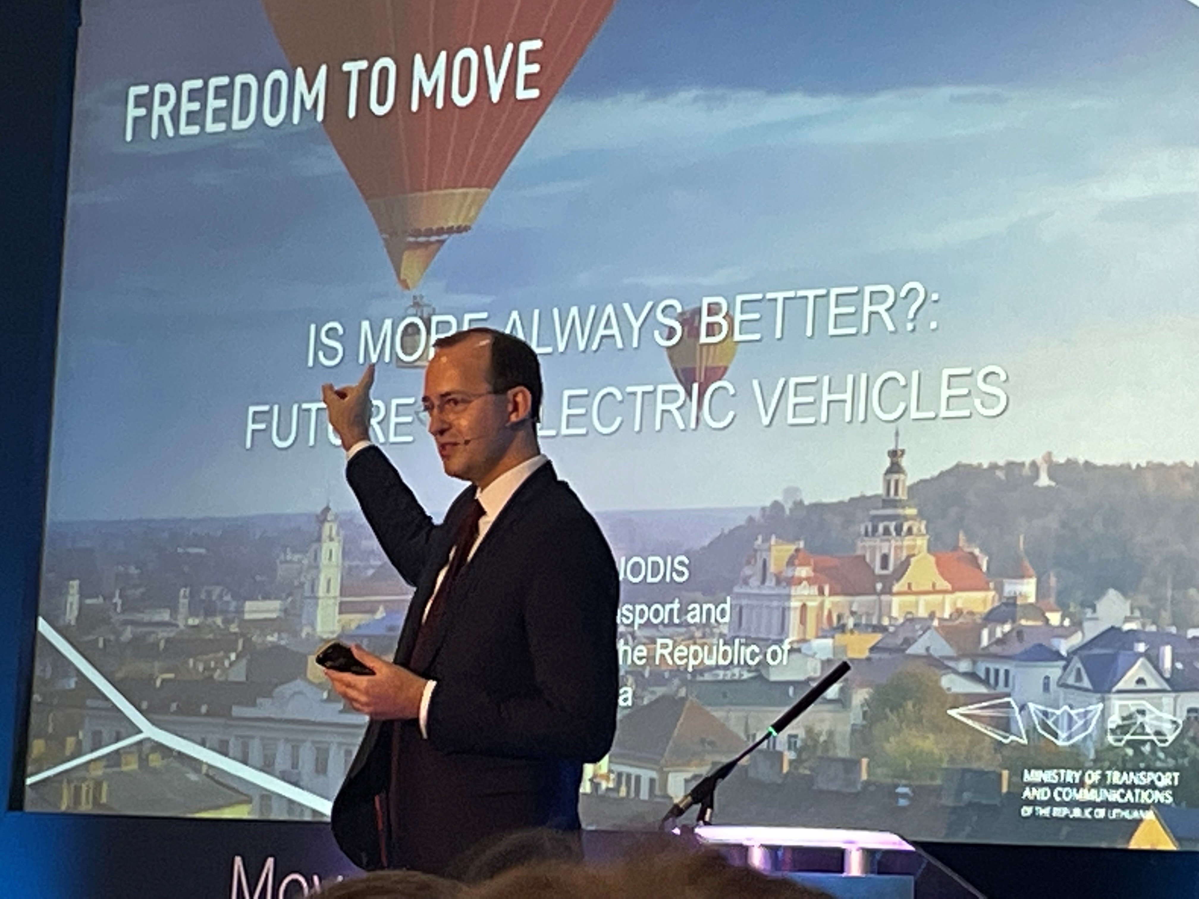 Marius Skuodis Lithuania decarbonisation Net Zero electric vehicles innovation