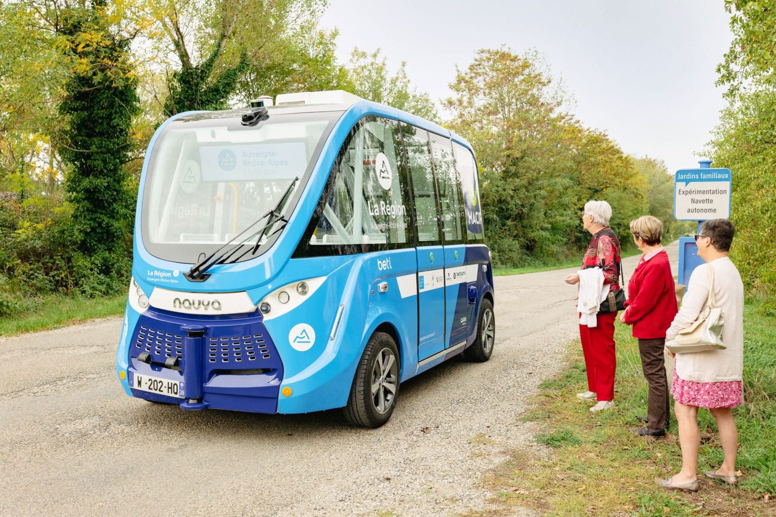 Autonomous vehicles self-driving France innovation © Fanny Vandecandelaere