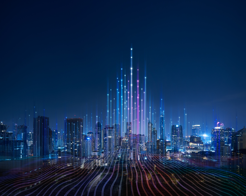 Lidar Smart Cities technology innovation © Jamesteohart | Dreamstime.com