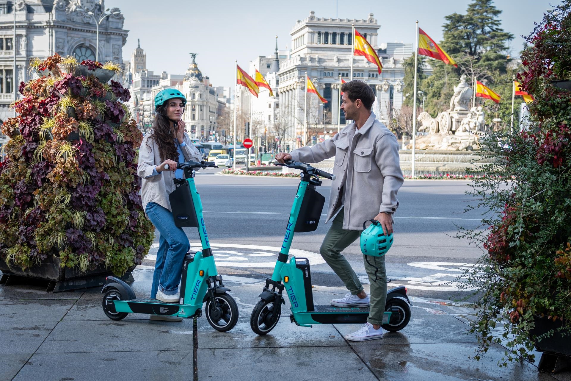 Micromobility e-scooters decarbonisation urban mobility (image: Tier)