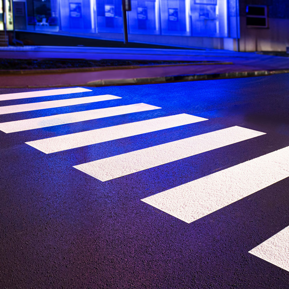 Crossing signals road Lidar safety pedestrians innovation (image: Swarco)