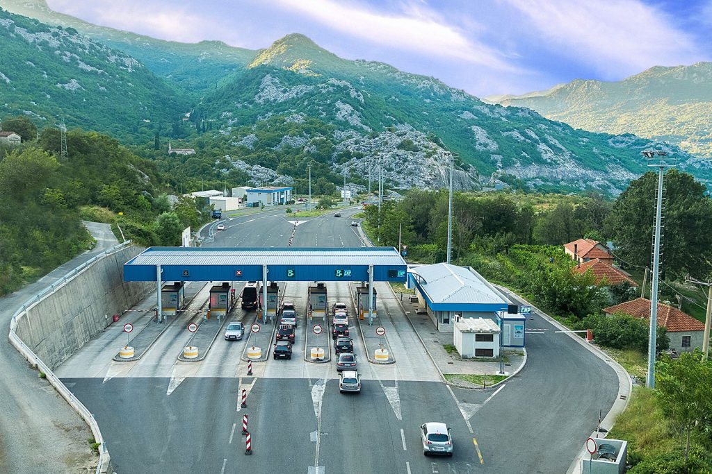 Sozina Tunnel Montenegro video tolling cashless payment innovation