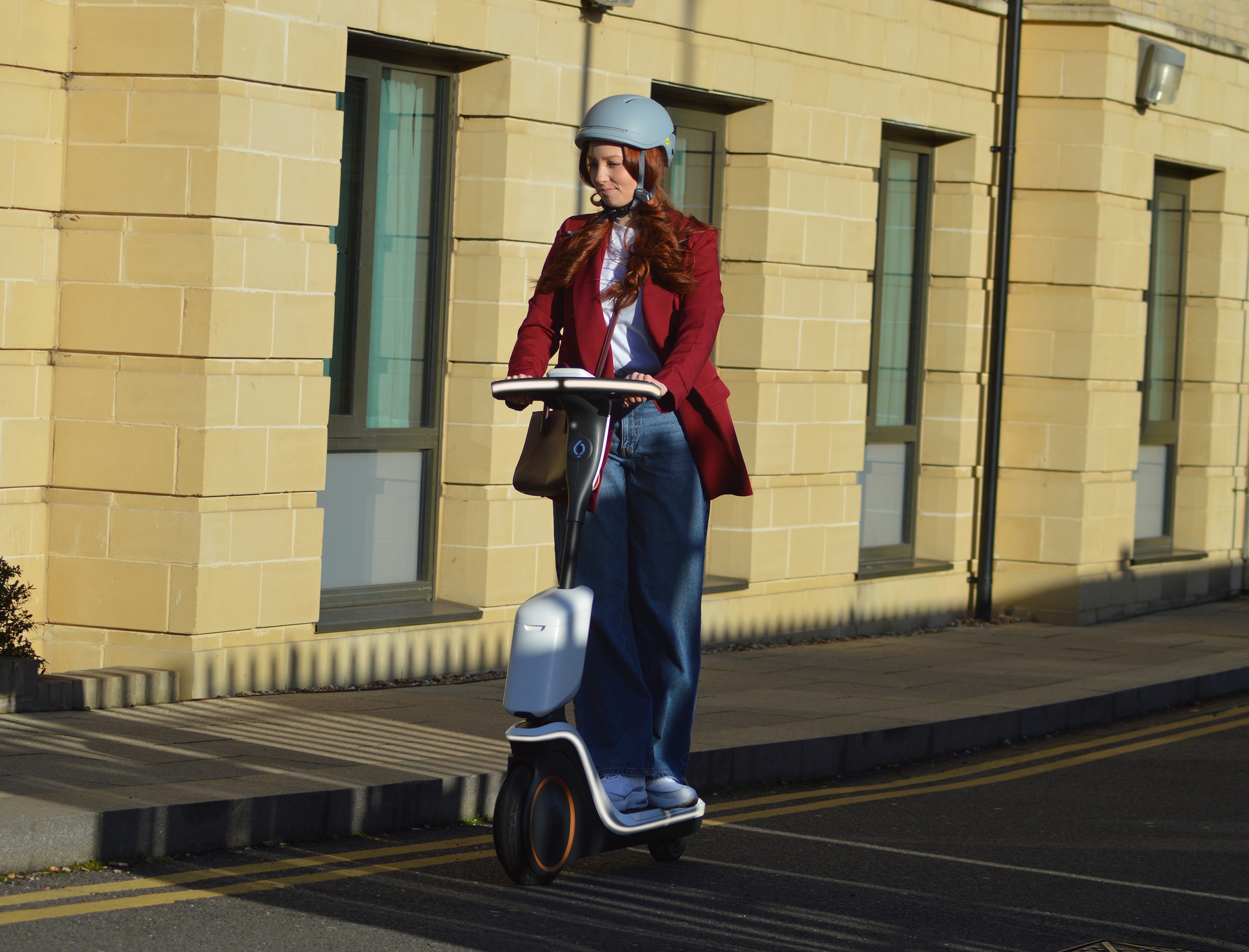 Micromobility AI road safety investment start-up prototype e-scooter (image: Hilo EV)