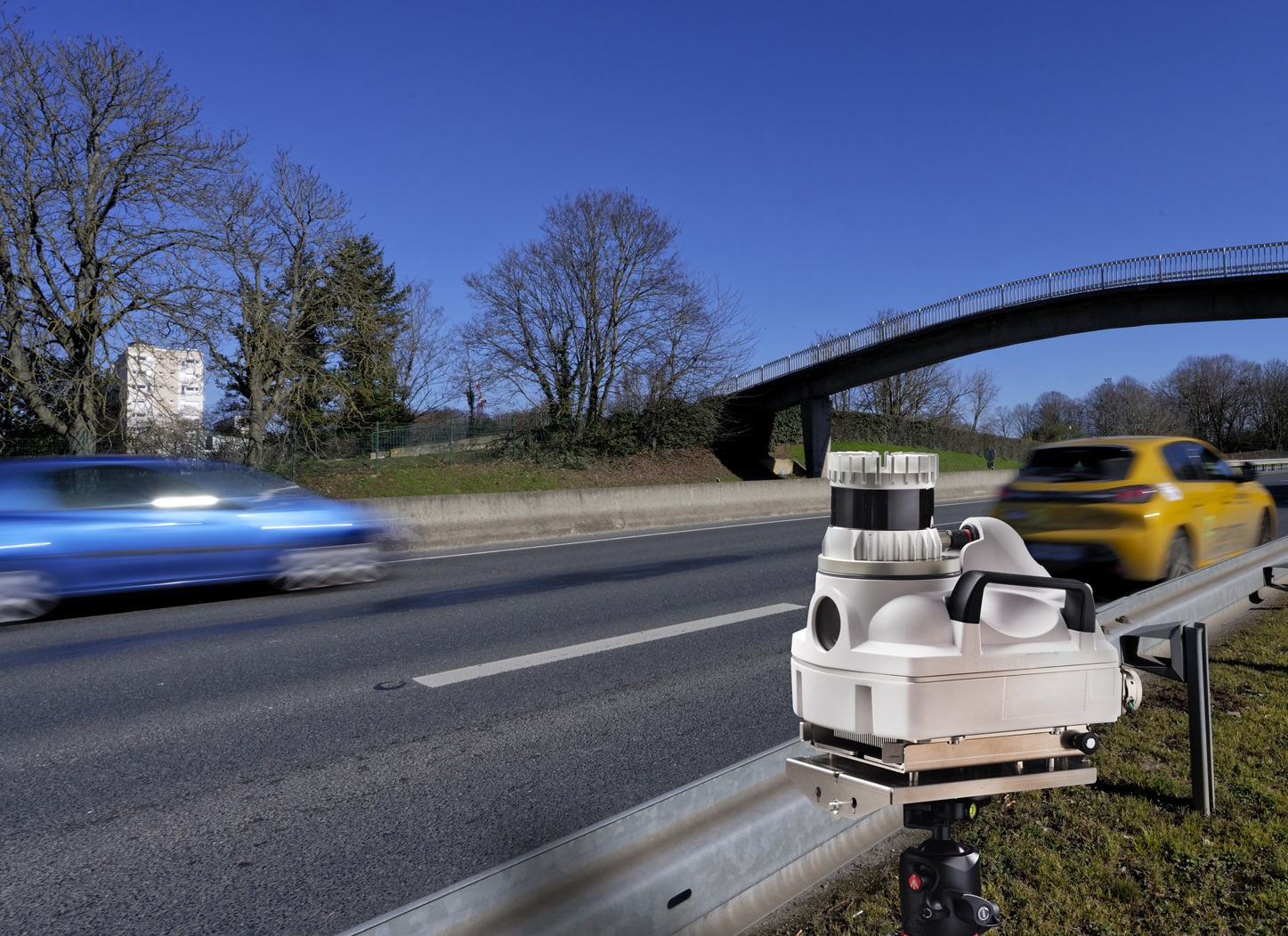 3D Lidar sensor speed camera enforcement road safety real-time data 