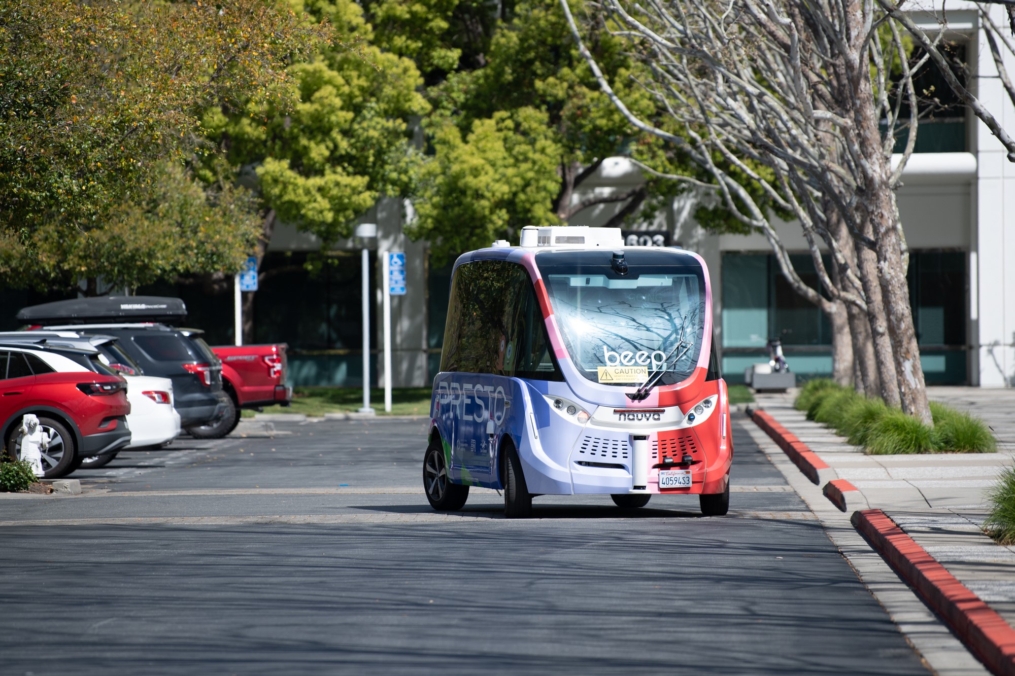 Autonomous shuttles California mobility shared options innovation