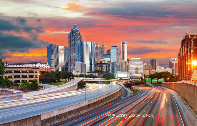 Atlanta Peach State software transport analytics innovation © Andreykr | Dreamstime.com