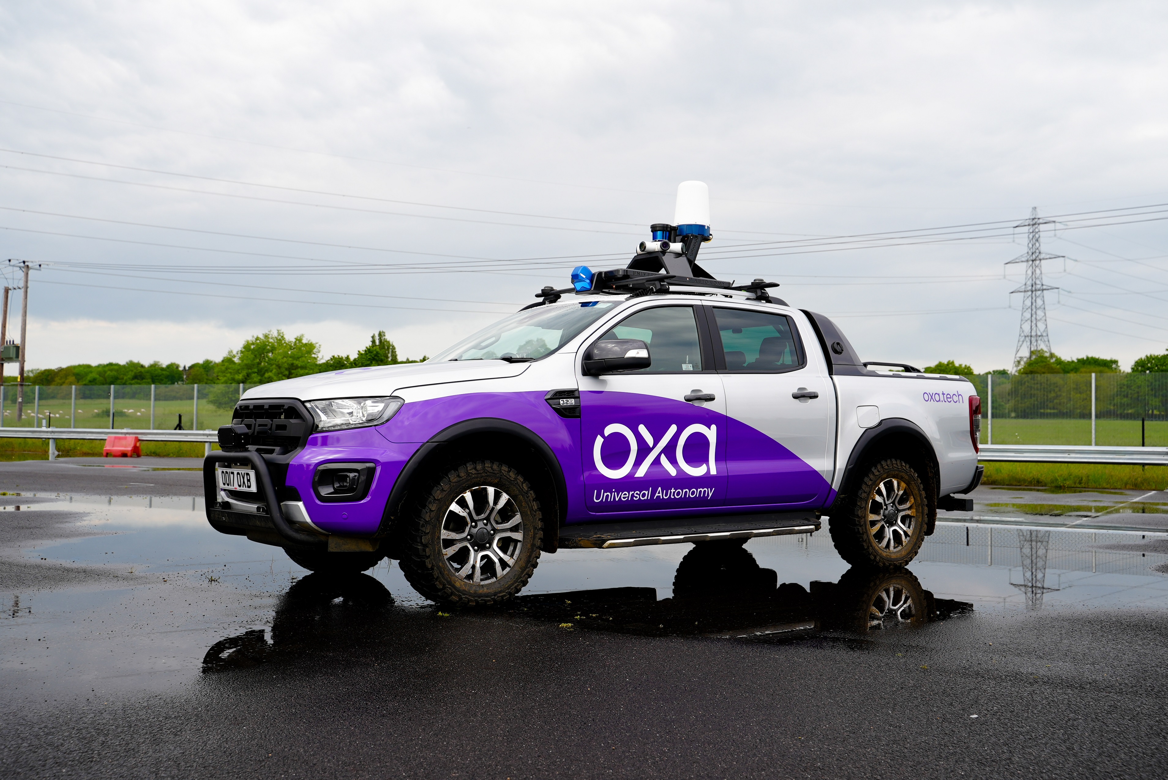AI autonomous vehicles cloud computing real-time data (image: Oxa)