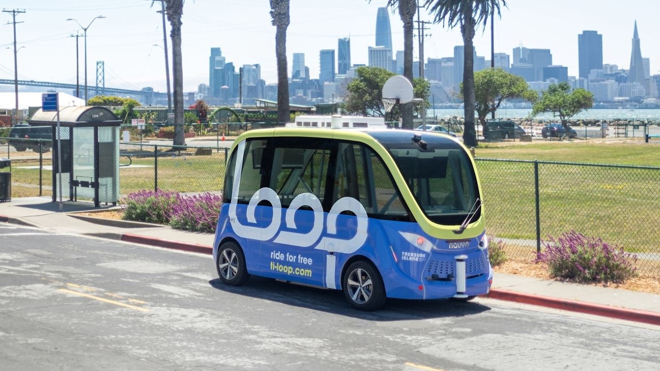 Autonomous shuttle San Francisco technology mobility innovation (image: San Francisco County Transportation Authority)