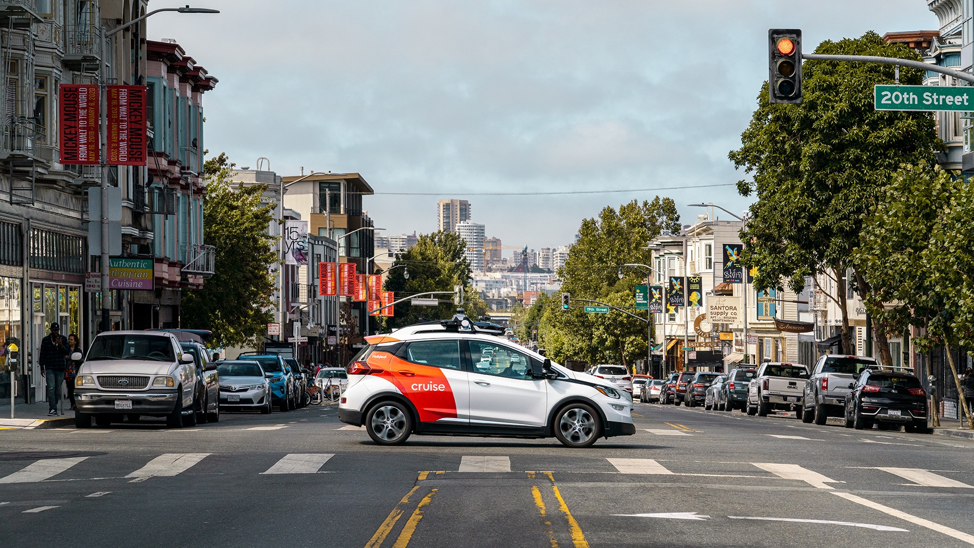 Autonomous vehicle San Francisco licence suspension (© Cruise)
