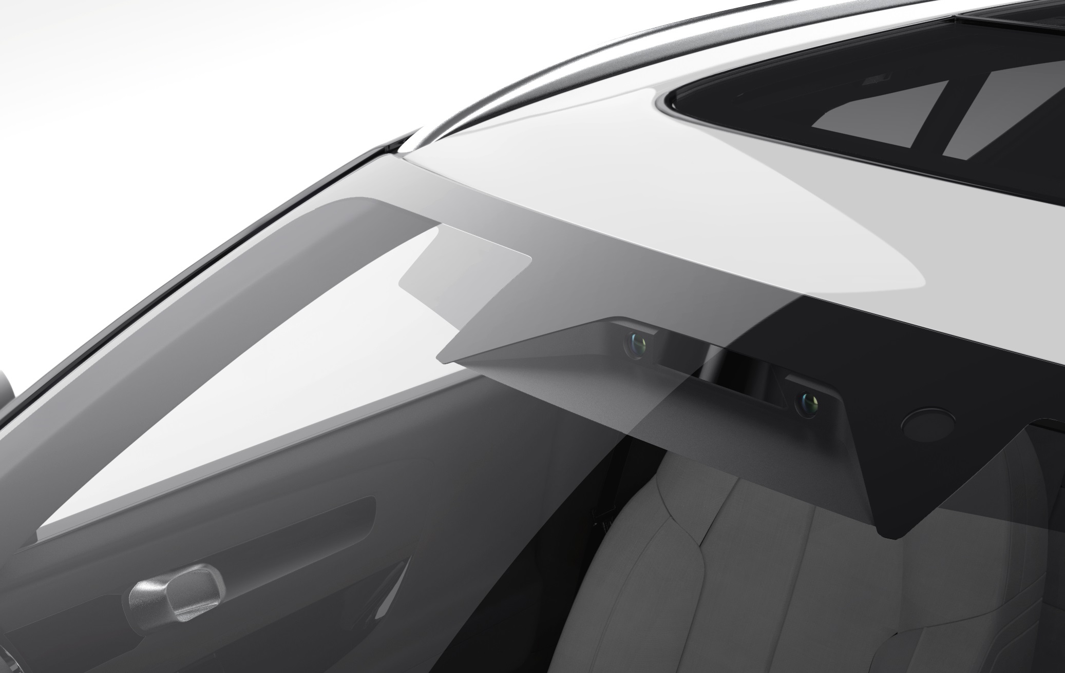 Lidar glass autonomous driving (image: Seyond | AGC Automotive Europe)