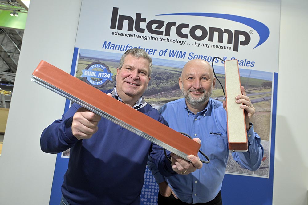 Eric Peterson, right and Thomas Pospisek of Intercomp Company