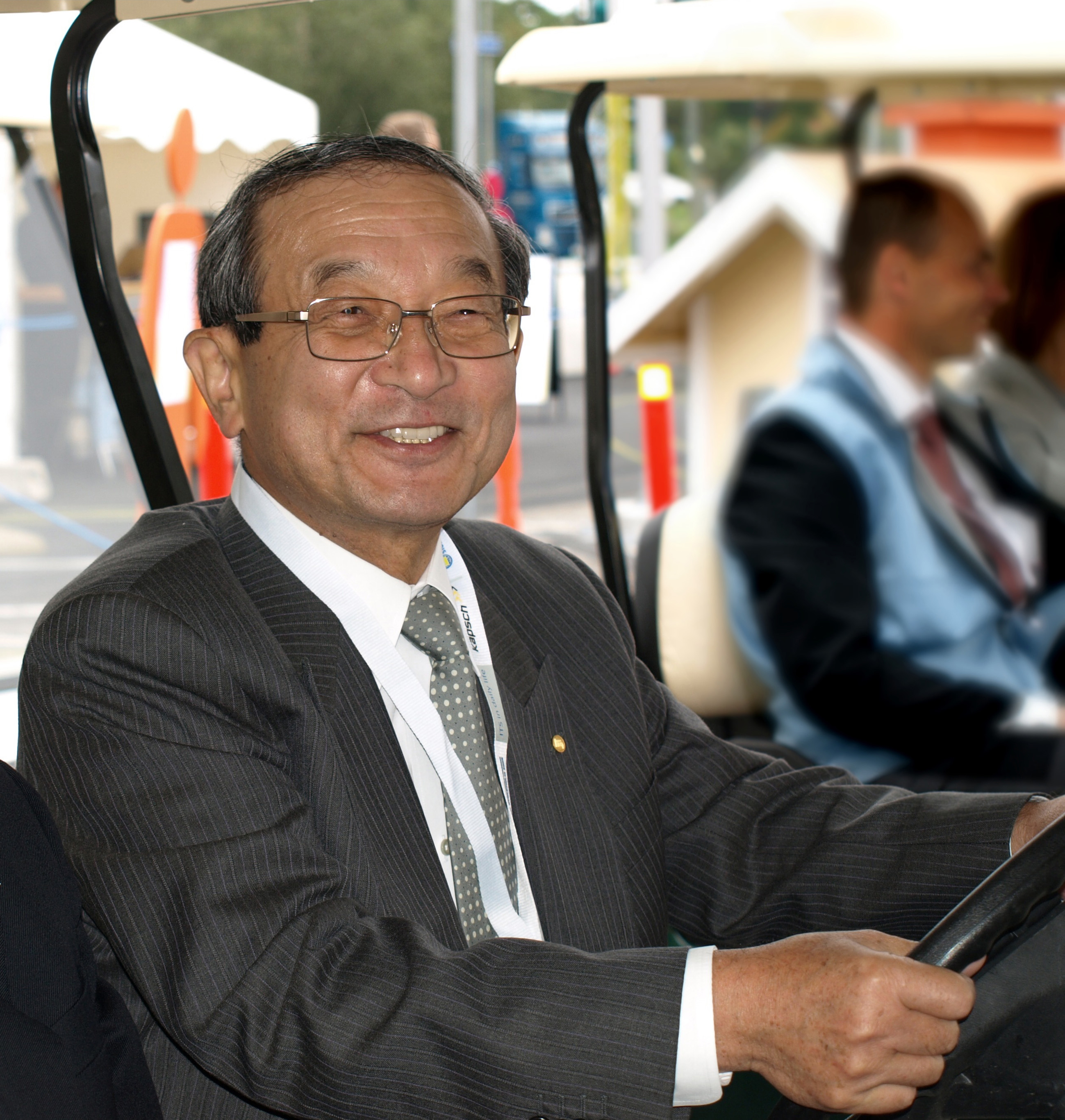 ITS Japan's Chairman Hiroyuki Watanabe