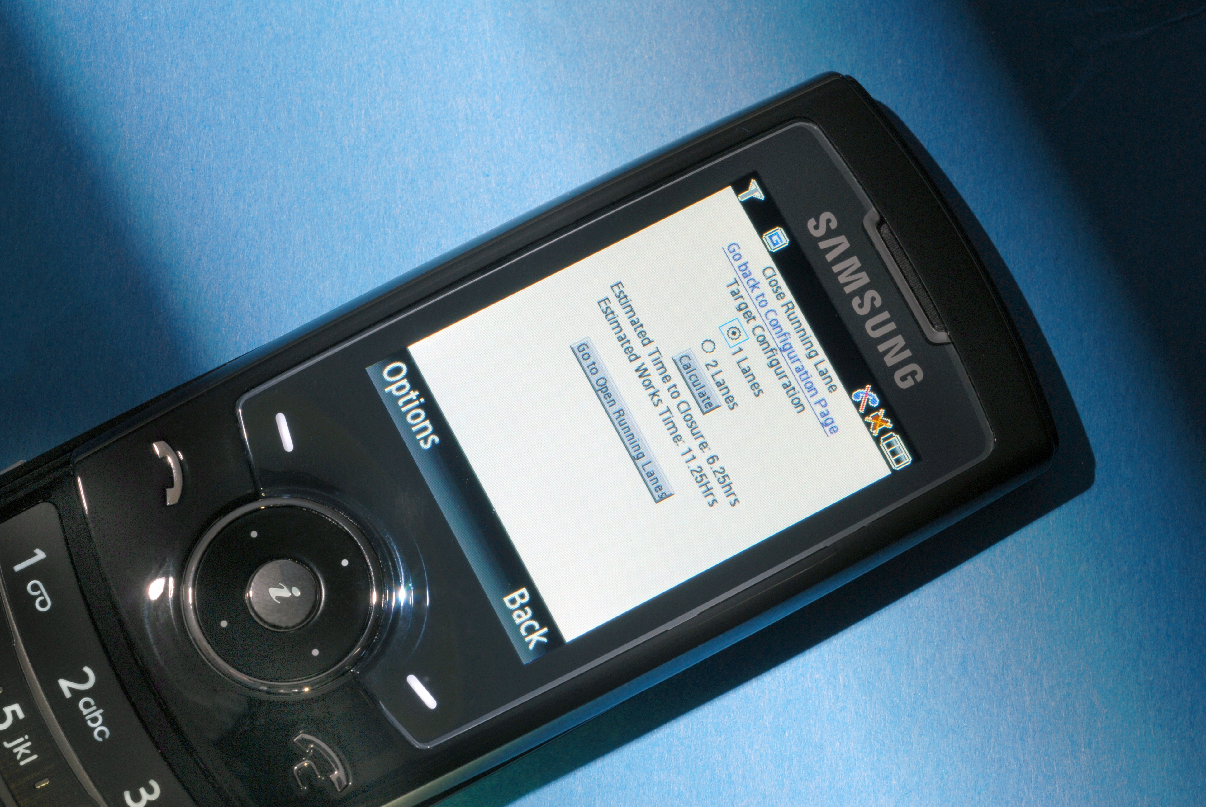 Samsung mobile phone 