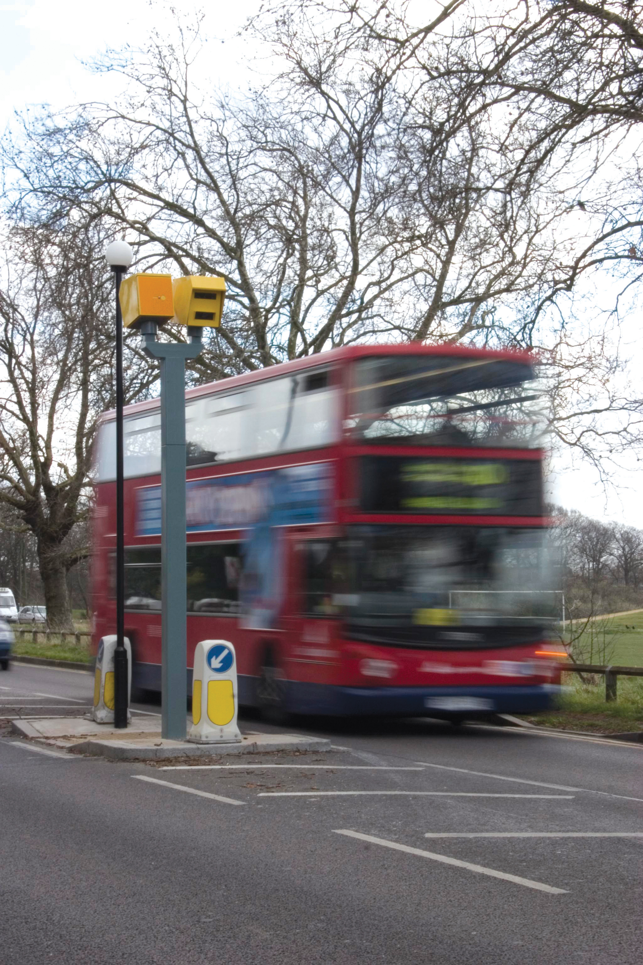 UK bus and speed cameras