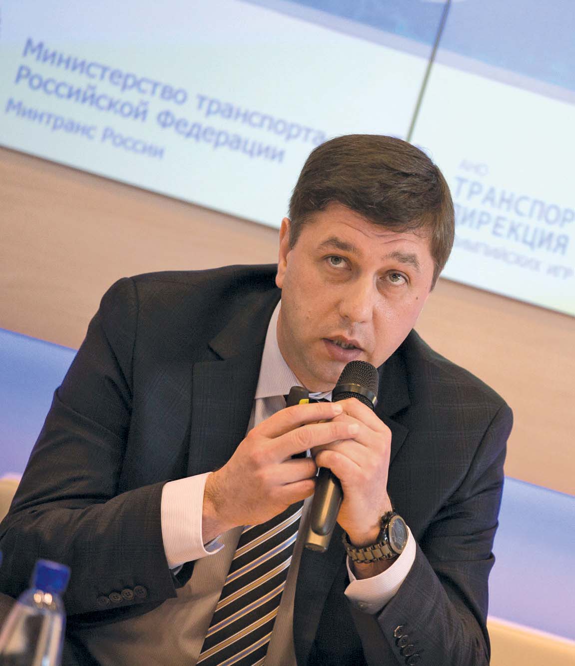 Igor Korolev of the Olympic Games Transport Directorate