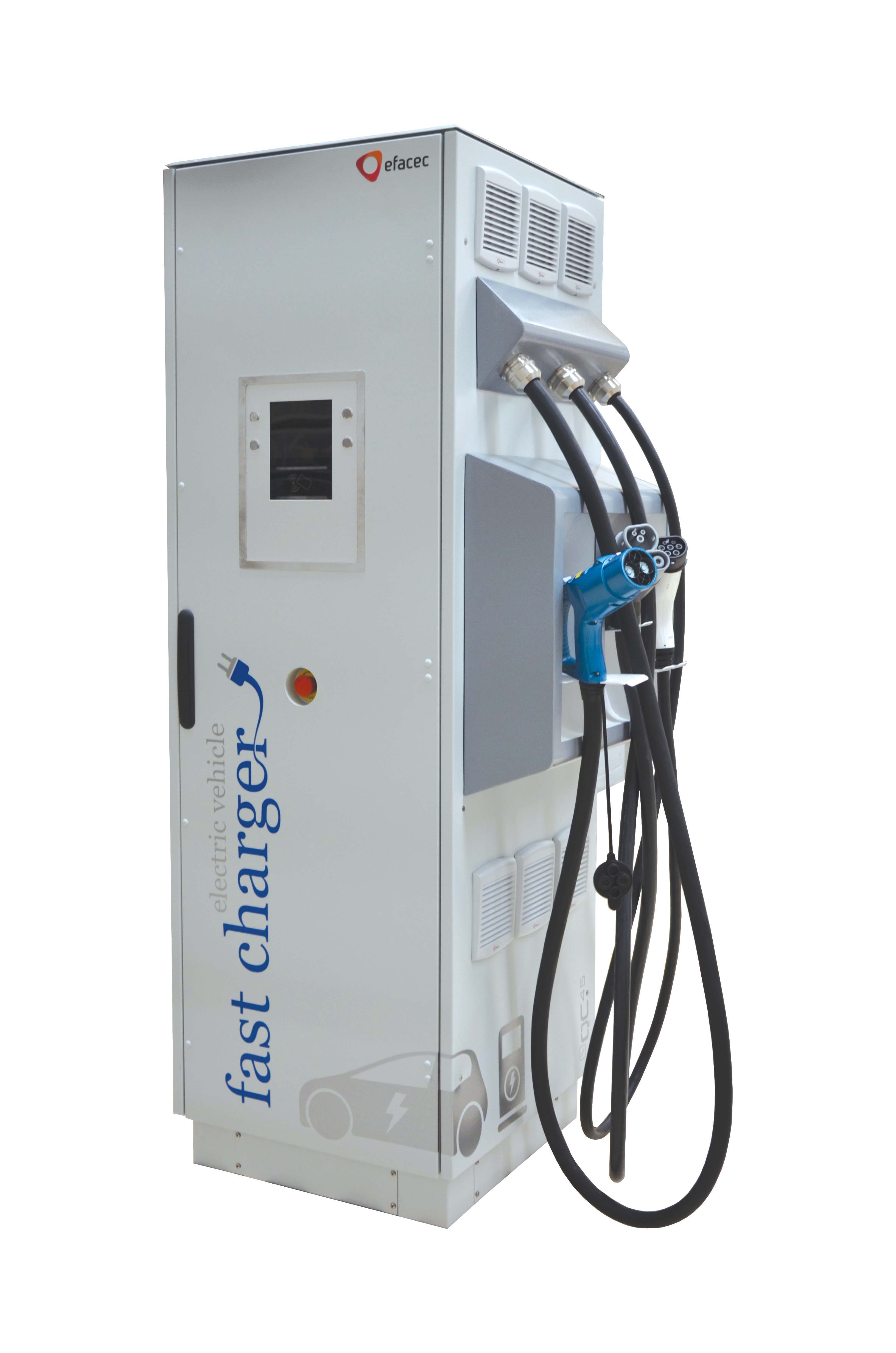 Fast charger online for electric vehicle