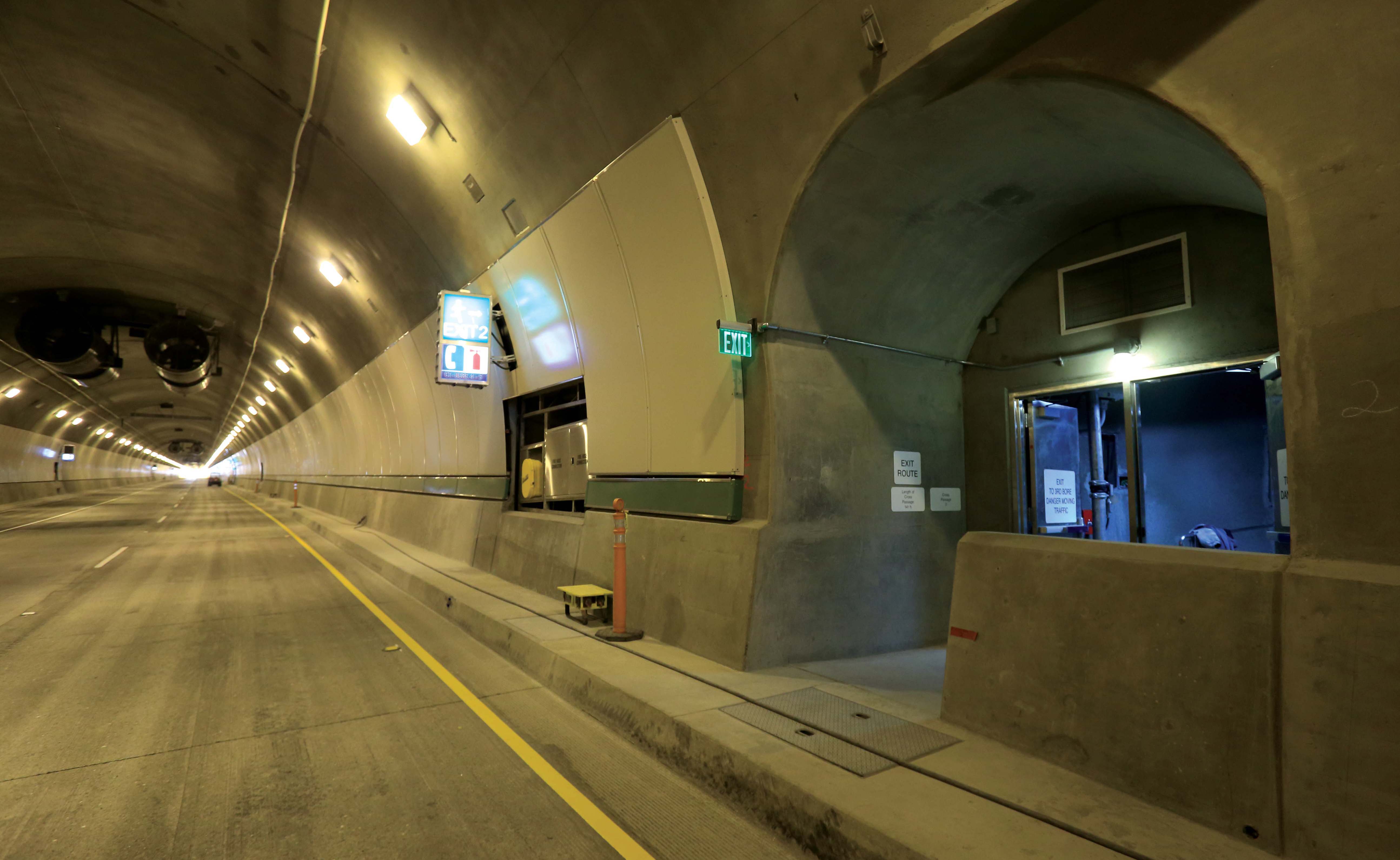 Third Bore Tunnel Seven emergency escape