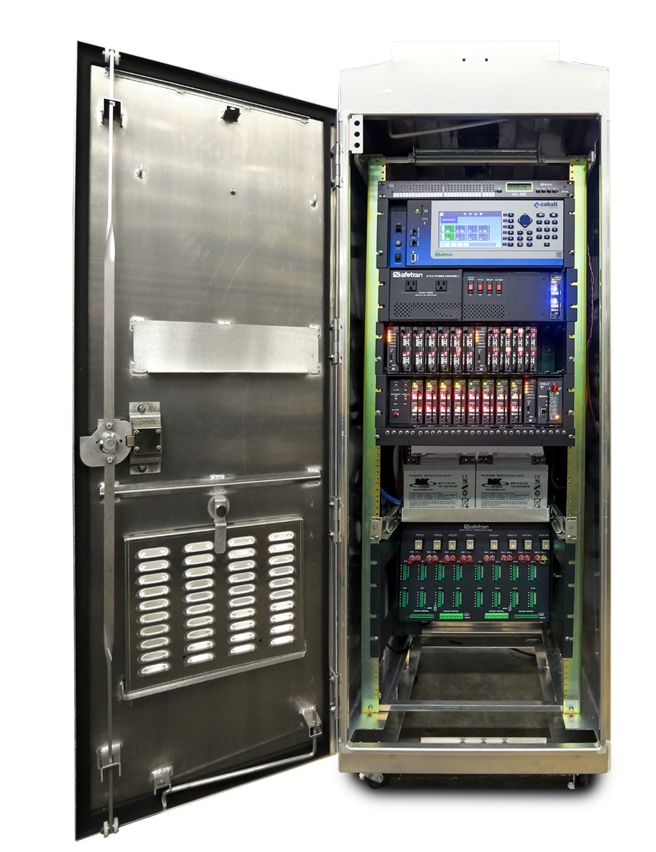 Dedicated computing at the cabinet offers real-time control, given its very low latency of data exchange between sensors  and control platforms