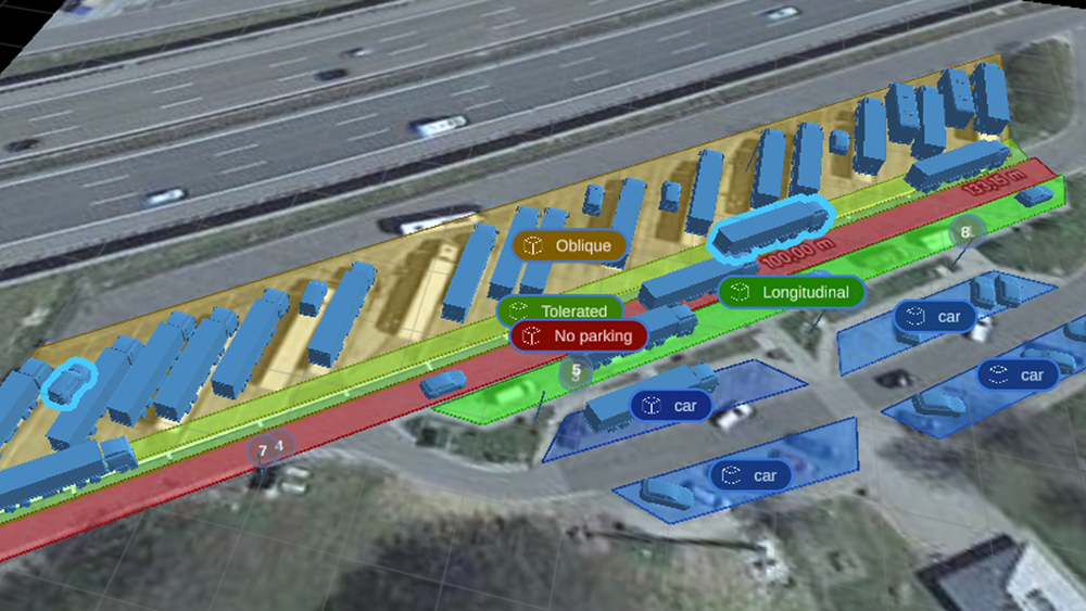 Lidar for traffic safety and truck parking from Outsight