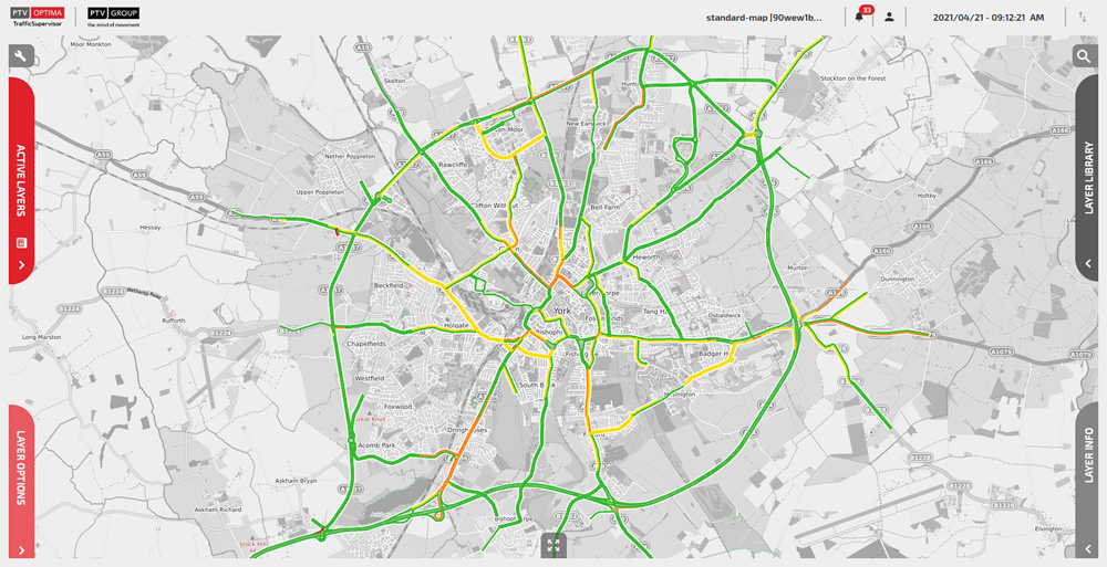 Traffic controllers can model alternative scenarios for the next hour, day or weeks into the future 