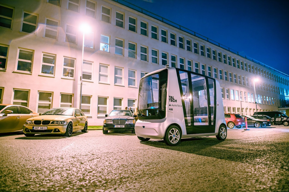 Iseauto, created with automotive companies AuVeTech and ABB, was the first self-driving vehicle in Estonia - and TalTec’s team has an eye on V2X solutions as well as AVs © Tallinn University of Technology