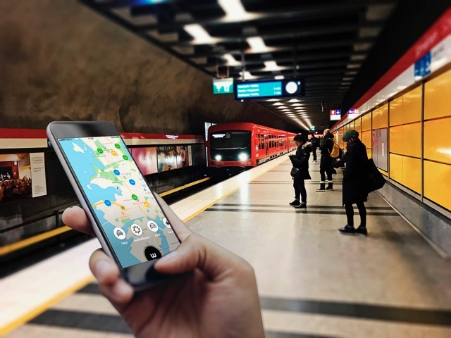 Passengers will be able to combine other travel planning apps and management systems to create effective, connected plans. Whim Helsinki © MaaS Global