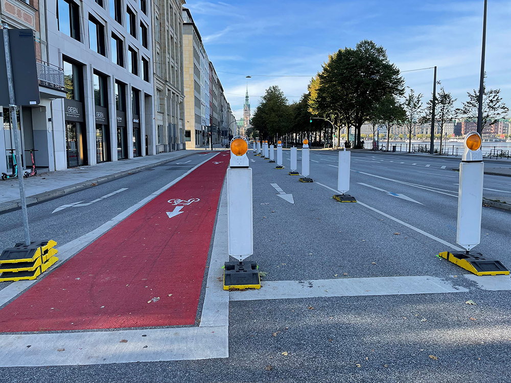 Repurposing roadspace to encourage cycling uptake will play a part in decarbonisation